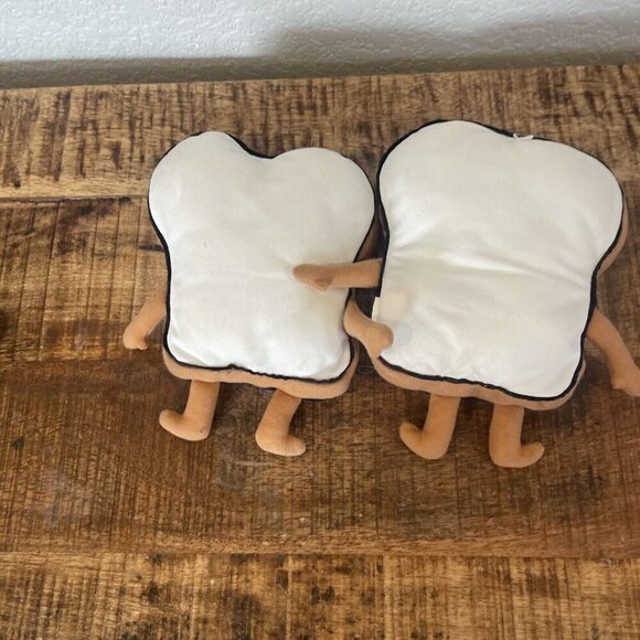 Ikea Sagoskatt 2021 Sandwich Friends Peanut Butter Jelly Plush Toy Stuffed PBJ - Picture 3 of 8